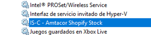 Servicio de Windows